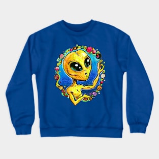 Alien Wreath Crewneck Sweatshirt